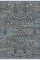 Antrasit Vintage Dokuma Pamuk Taban Kaymaz Kilim KLM197