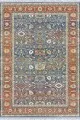 Çok Renkli Çerçeveli Dokuma Pamuk Taban Kaymaz Kilim KLM215