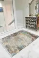 Kalın Kilim Çok Renkli Spor Dokuma Pamuk Taban Kaymaz Kilim KLM223