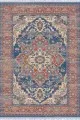 Halı Ve Kilim Renkli Klasik Göbekli Dokuma Pamuk Taban Kaymaz Kilim KLM231