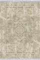 Çiçek Desenli Kilim Krem Vintage Dokuma Pamuk Tabanlı Kaymaz Kilim KLM234