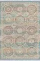 Etnik Desenli Kilim Çok Renkli Vintage Dokuma Pamuk Taban Kaymaz Kilim KLM236