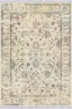 Büyük Kilim Fiyatları Krem Çerçeveli Dokuma Pamuk Taban Kaymaz Kilim KLM241