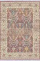 Pembe Çerçeveli Dokuma Pamuk Taban Kaymaz Kilim KLM243