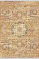 Salon Kilimleri Sarı Vintage Dokuma Pamuk Tabanlı Kaymaz Kilim KLM251