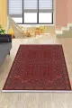 5 Metre Kilim Bordo Yöresel Dokuma Pamuk Tabanlı Kaymaz Kilim KLM261