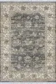 Gri Çerçeveli Dokuma Pamuk Tabanlı Kaymaz Kilim KLM267