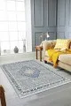 Mutfak Kilim Yolluk Eflatun Göbekli Dokuma Pamuk Taban Kaymaz Kilim KLM302