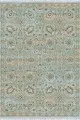 Turkuaz Vintage Dokuma Pamuk Taban Kaymaz Kilim KLM303