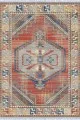 Kare Kilim Kiremit Göbekli Dokuma Pamuk Taban Kaymaz Kilim KLM316