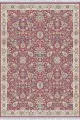 200X300 Kilim Fuşya Çerçeveli Dokuma Pamuk Taban Kaymaz Kilim KLM317