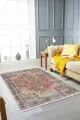Kaymaz Kilim Fiyatları Kiremit Göbekli Dokuma Pamuk Taban Kaymaz Kilim KLM328