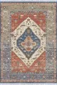 Kaymaz Kilim Yolluk Kiremit Göbekli Dokuma Pamuk Taban Kaymaz Kilim KLM331