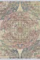 Pamuk Kilim Yolluk Pembe Vintage Dokuma Pamuk Tabanlı Kaymaz Kilim KLM334