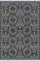 Antrasit Vintage Dokuma Pamuk Taban Kaymaz Kilim KLM338