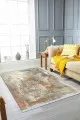 Halı Kilim Çok Renkli Vintage Dokuma Pamuk Taban Kaymaz Kilim KLM366