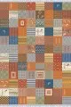 Yeni Nesil Kilim Turuncu Spor Dokuma Pamuk Tabanlı Kaymaz Kilim KLM374
