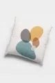 Kırlent Kılıfı Buz Mavisi Mavi Modern Çift Taraflı 4'lü Set Kırlent Kılıfı 4KR004