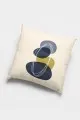 Kırlent Kılıfı Lacivert Lacivert Geometrik Çift Taraf 4'lü Set Kırlent Kılıfı 4KR014
