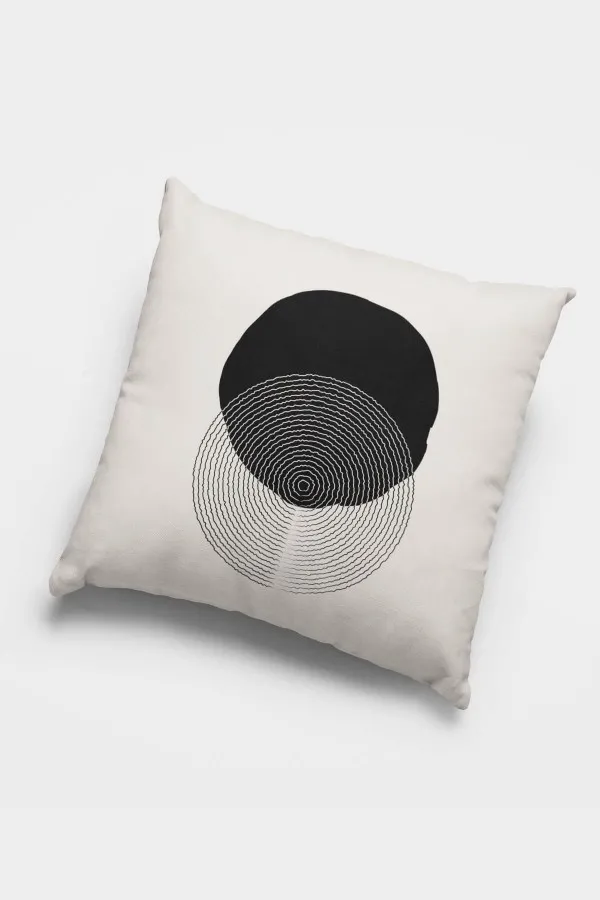 Füme Kırlent Füme Modern Çift Taraflı 4'lü Set Kırlent Kılıfı 4KR023