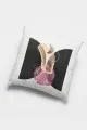 Pembe Kırlent Pembe Modern Çift Taraflı 4'lü Set Kırlent Kılıfı 4KR034