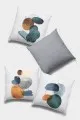 Kırlent Takımı Zümrüt Modern Çift Taraflı 4'lü Set Kırlent Kılıfı 4KR043