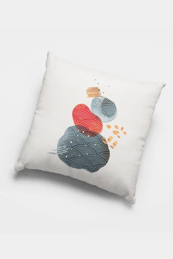 Kırmızı Kadife Kırlent Kırmızı Modern Çift Taraflı 4'lü Set Kırlent Kılıfı 4KR045