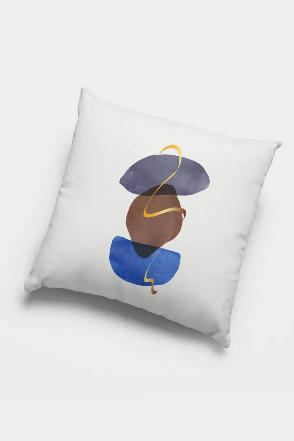 Fuşya Yastık Kılıfı Fuşya Modern Çift Taraflı 4'lü Set Kırlent Kılıfı 4KR055