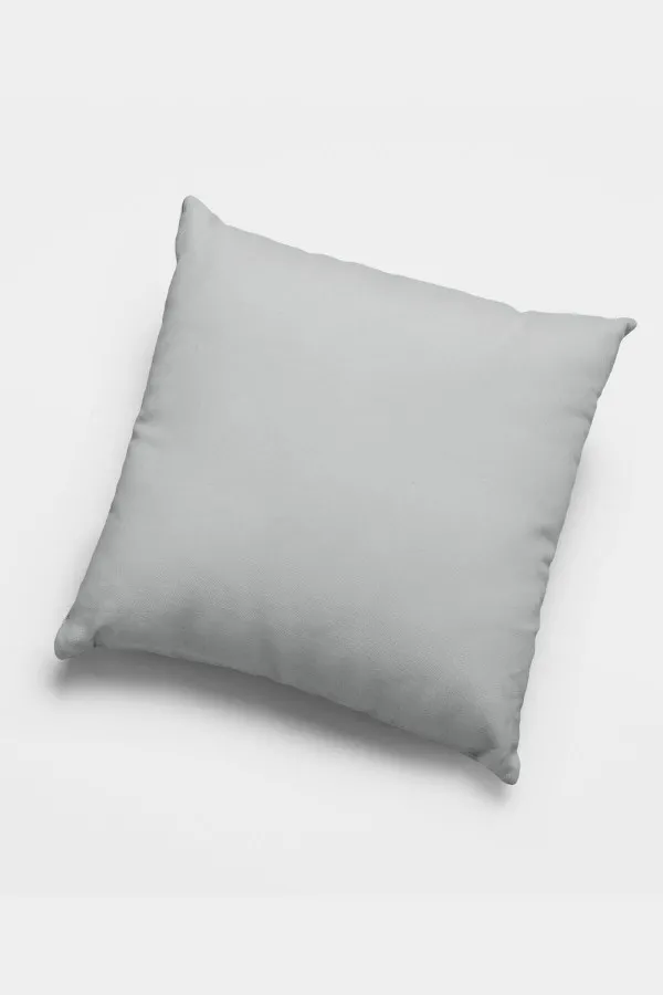 Gri Renk Kırlent Kılıfı Gri Modern Desenli Çift Taraf 4'lü Set Kırlent Kılıfı 4KR057