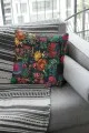 Patchwork Kırlent Modelleri Çok Renkli Patchwork Çift Taraflı Kırlent Kılıfı KRL290