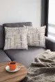 Modern Kırlent Kılıfları Yeşil Vintage Çift Taraflı Yastık Kırlent Kılıfı KRL408