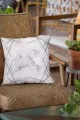 Modern Kırlent Silver Prizma Çift Taraflı Yastık Kırlent Kılıfı KRL422