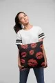 Kırmızı Dekoratif Yastık Kırmızı Fashion Çift Taraflı Yastık Kırlent Kılıfı KRL439