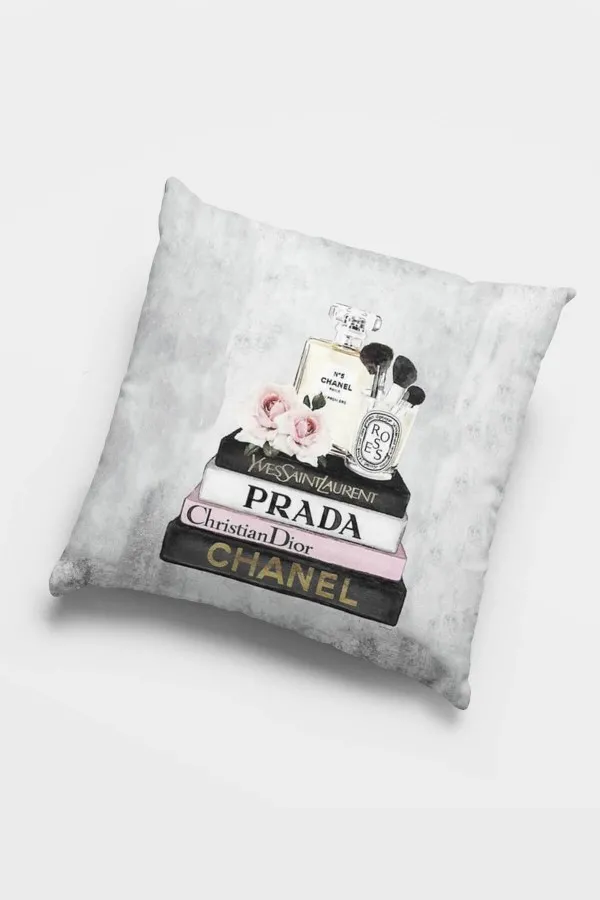 Gri Fahion Moda Çift Taraflı Yastık Kırlent Kılıfı KRL885
