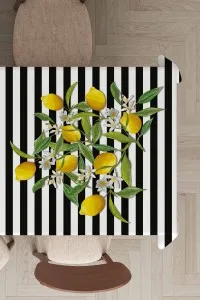 Sarı Limonlu Desen Dokuma Leke Tutmaz Masa Örtüsü MSO116 Sarı Limonlu Desen Dokuma Leke Tutmaz Masa Örtüsü MSO116