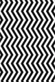 Romantik Masa Örtüsü Siyah Zigzag Desenli Dokuma Leke Tutmaz Masa Örtüsü MSO302