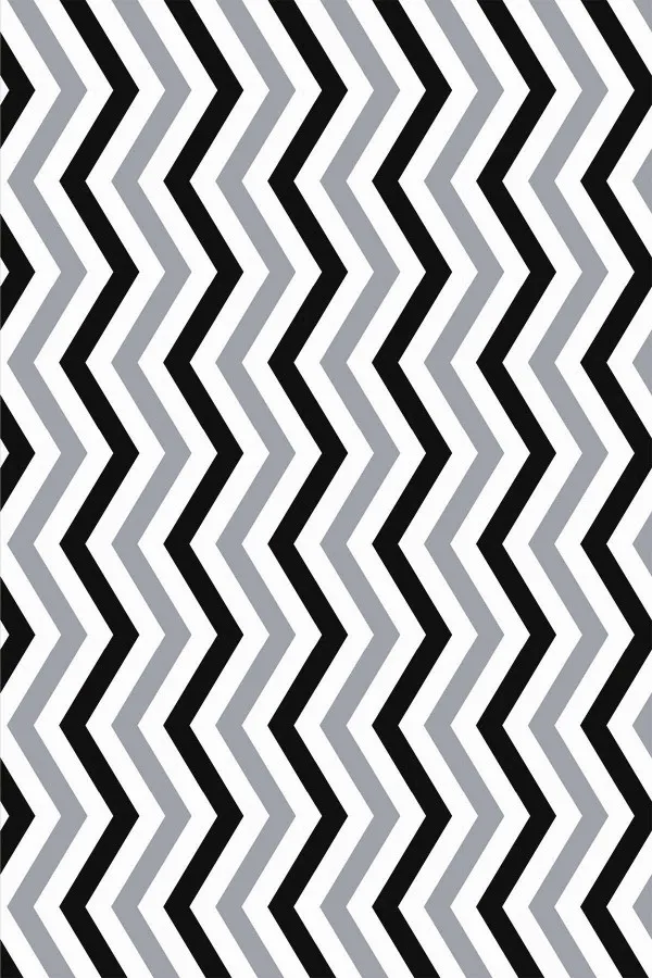140 140 Masa Örtüsü Gri Zigzag Desenli Dokuma Leke Tutmaz Masa Örtüsü MSO305