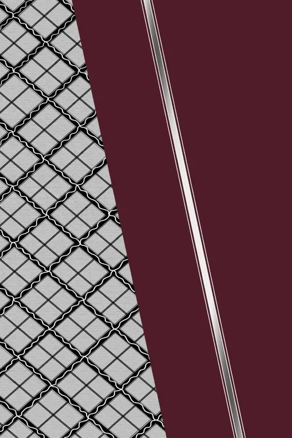 Okey Örtüsü Bordo Ekoseli Dokuma Leke Tutmaz Masa Örtüsü MSO496