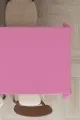 Masa Örtüsü Pembe Pembe Sade Tek Renk Leke Tutmaz Premium Masa Örtüsü MSO014