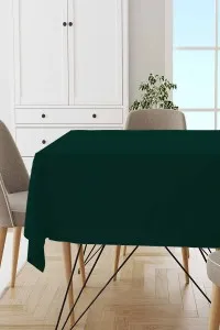 Zümrüt Tek Renk Sade Leke Tutmaz Premium Masa Örtüsü MSO018 Zümrüt Tek Renk Sade Leke Tutmaz Premium Masa Örtüsü MSO018