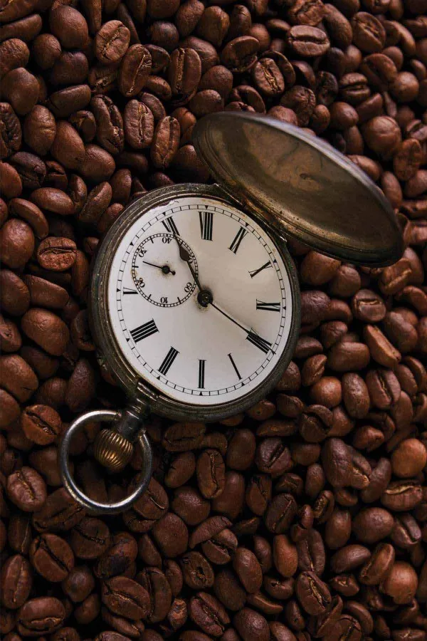Mutfak Oval Halı Modelleri Kahverengi Kaymaz Tabanlı Coffee Temalı Mutfak Halısı MT31