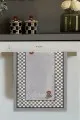 Gri Mutfak Fırın Havlusu Gri Sepetli Fırın Mutfak Havlusu 30x50cm