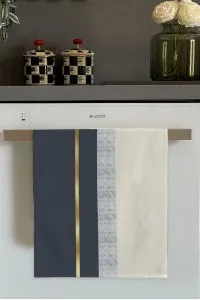 Antrasit Modern Fırın Mutfak Havlusu 30x50cm Antrasit Modern Fırın Mutfak Havlusu 30x50cm
