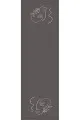 Antrasit Modern Desenli Premium Masa Örtüsü Runner RNR044