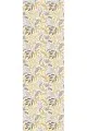 Çiçekli Runner Modelleri Sarı Çiçekli Desen Premium Masa Örtüsü Runner RNR052