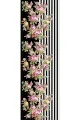 Çiçekli Runner Modelleri Pembe Çiçek Desenli Premium Masa Örtüsü Runner RNR159