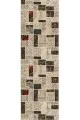 Masa Örtüsü Runner Fiyatları Bej Patchwork Desenli Premium Masa Örtüsü Runner RNR289