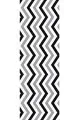 Gri Renk Runner Gri Zigzag Desenli Premium Masa Örtüsü Runner RNR305