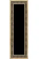 Siyah Gold Runner Gold Çerçeveli Desen Premium Masa Örtüsü Runner RNR395
