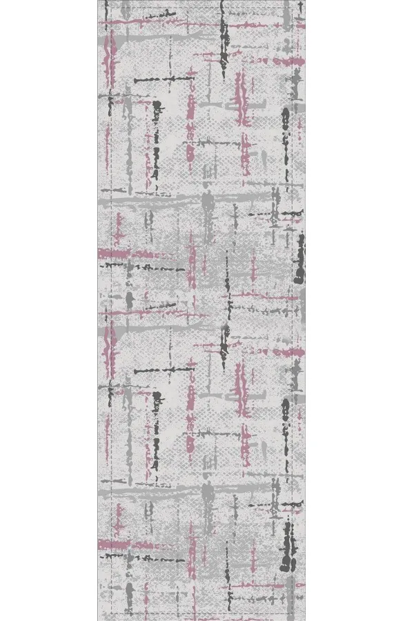 Runner Masa Örtüsü Fiyatları Pembe Vintage Desenli Premium Masa Örtüsü Runner RNR409